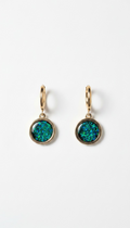 Green Opal arrings