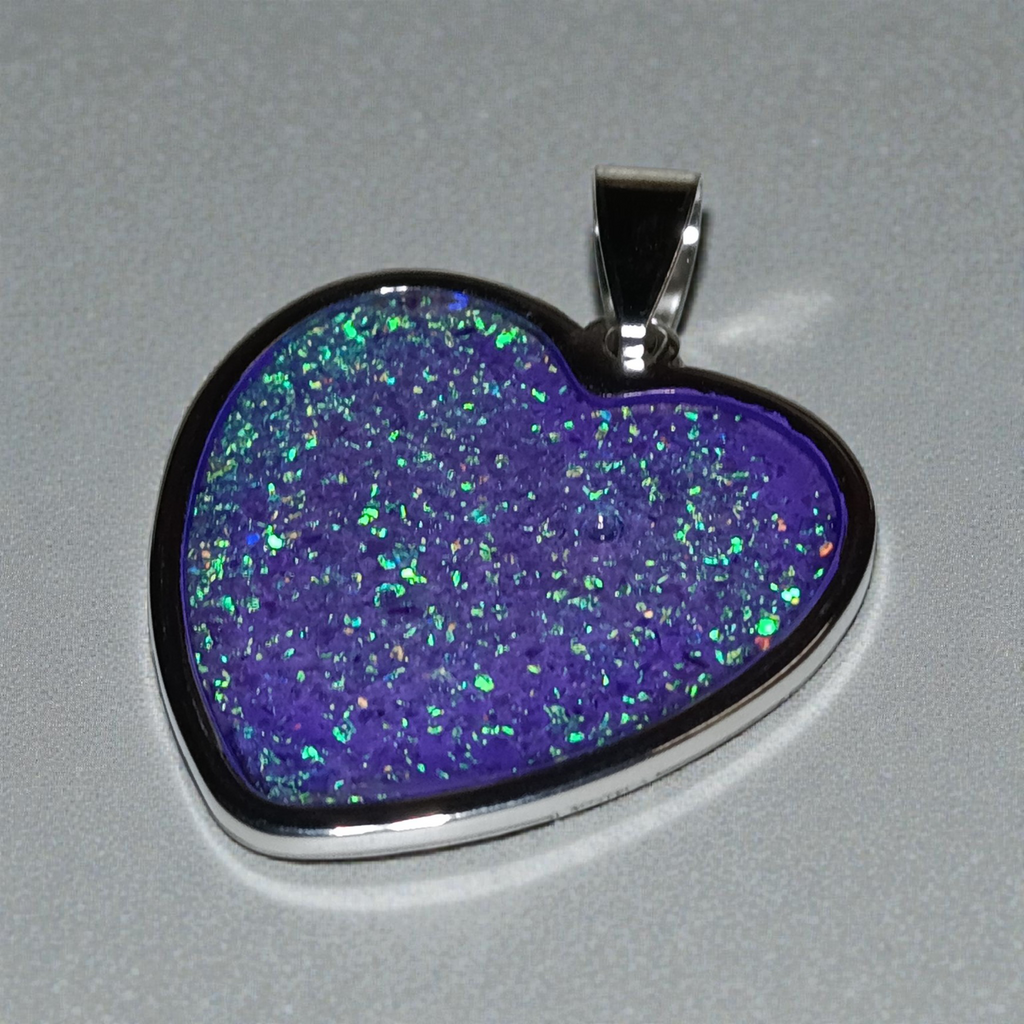 P-1 Opal pendant (Vivid Purple)
