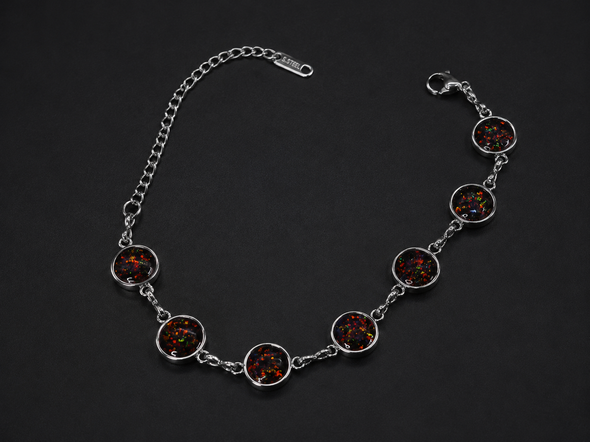 B-2 Opal Bracelet (Midnight Galaxy)