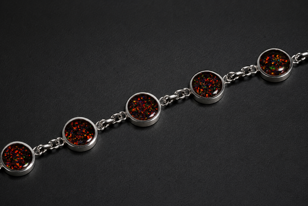 B-2 Opal Bracelet (Midnight Galaxy)