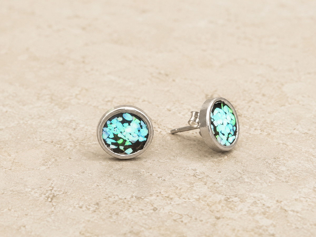 P-3 Opal Pendant size small (Ocean blue)