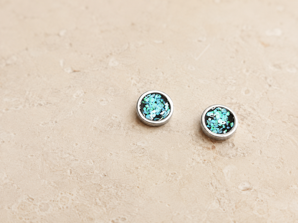 P-3 Opal Pendant size small (Ocean blue)