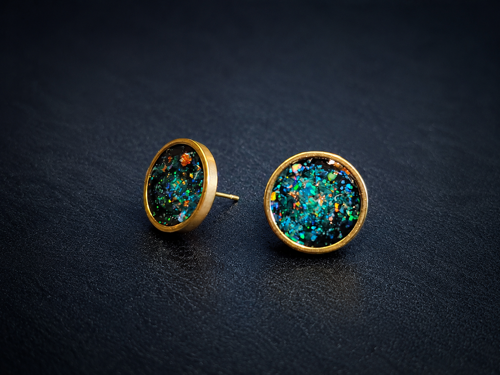 P-3 Opal Necklace and Earring Jewel set (Vivid Bond