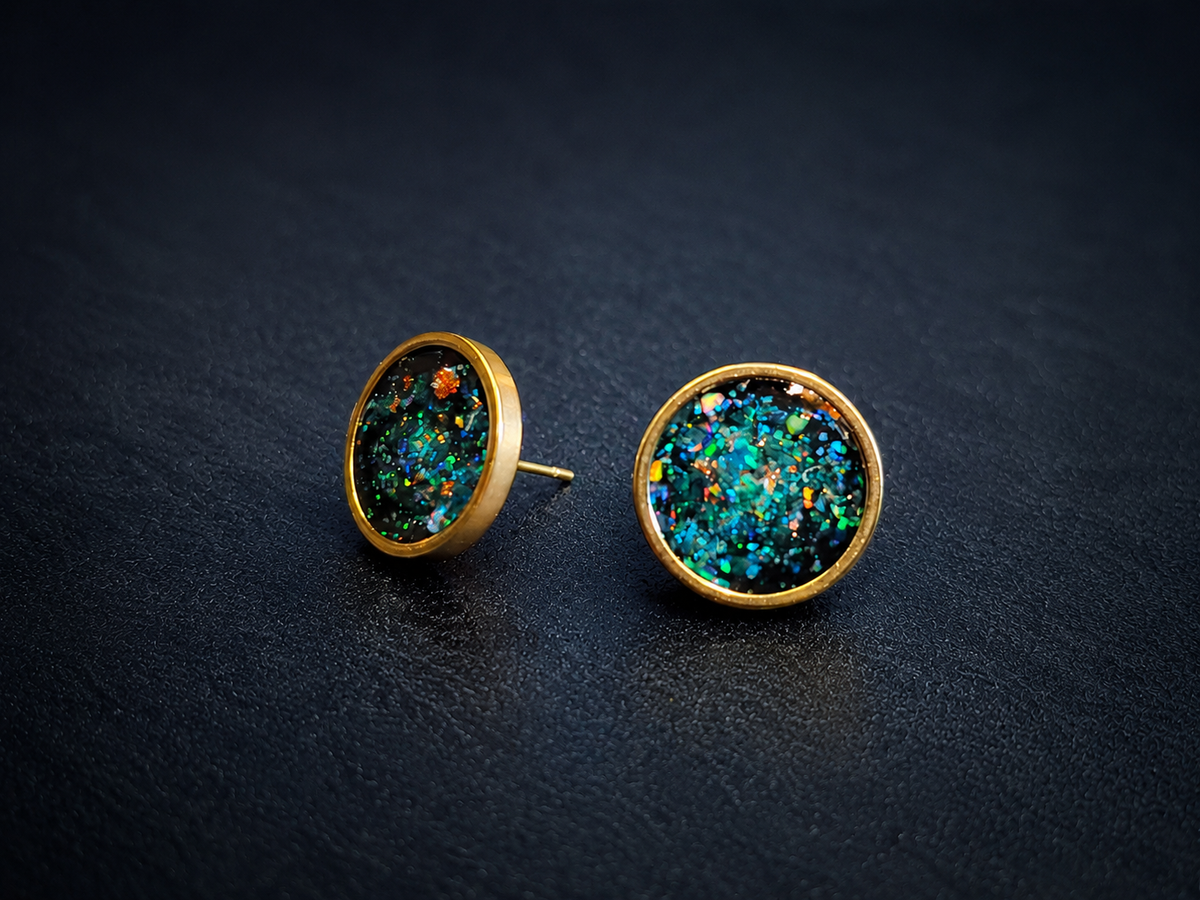 P-3 Opal Necklace and Earring Jewel set (Vivid Bond