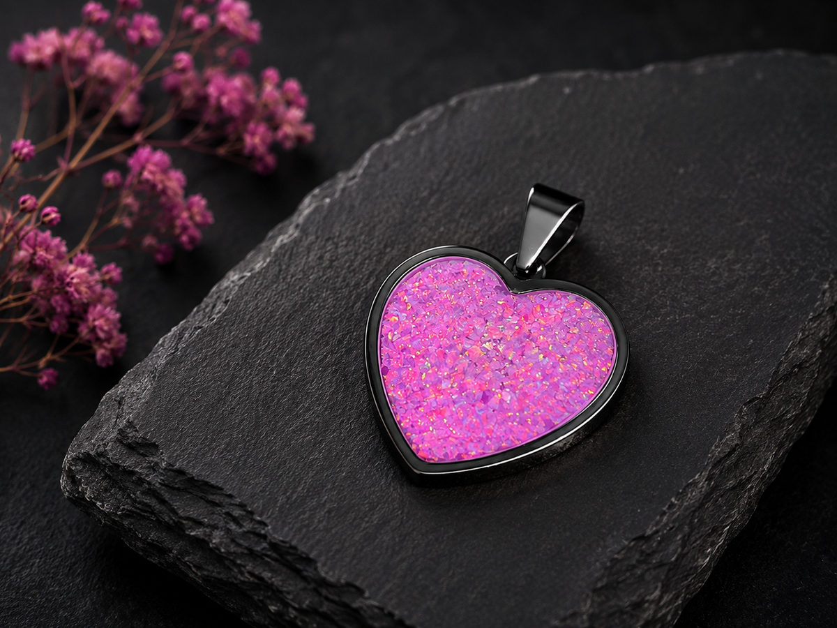 P-1 Opal Pendant (K-pink)