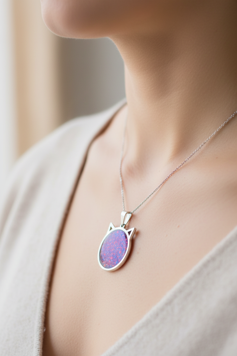 Cat Ear Pendant Lifestyle